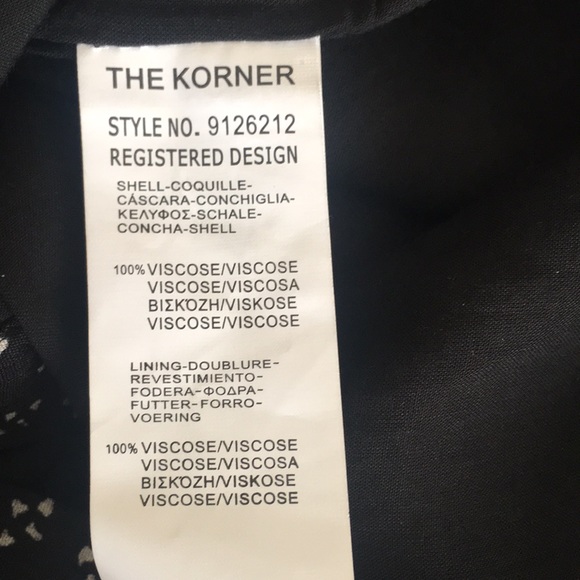 THE KORNER-NWT Dress Size Small -Eur-38 - Picture 4 of 6